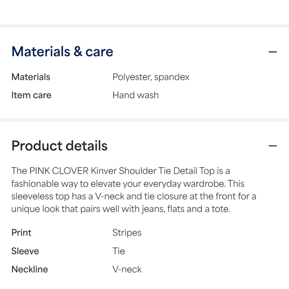 PINK CLOVER blouse size Large - Picture 5 of 6